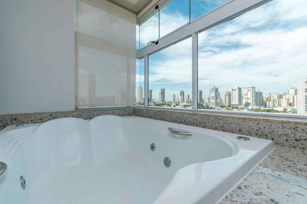 Apartamento De 1 Quarto Com Vista Para O Parque Vaca Brava E Com Jacuzzi No Setor Bueno - El1802 Goiânia Buitenkant foto