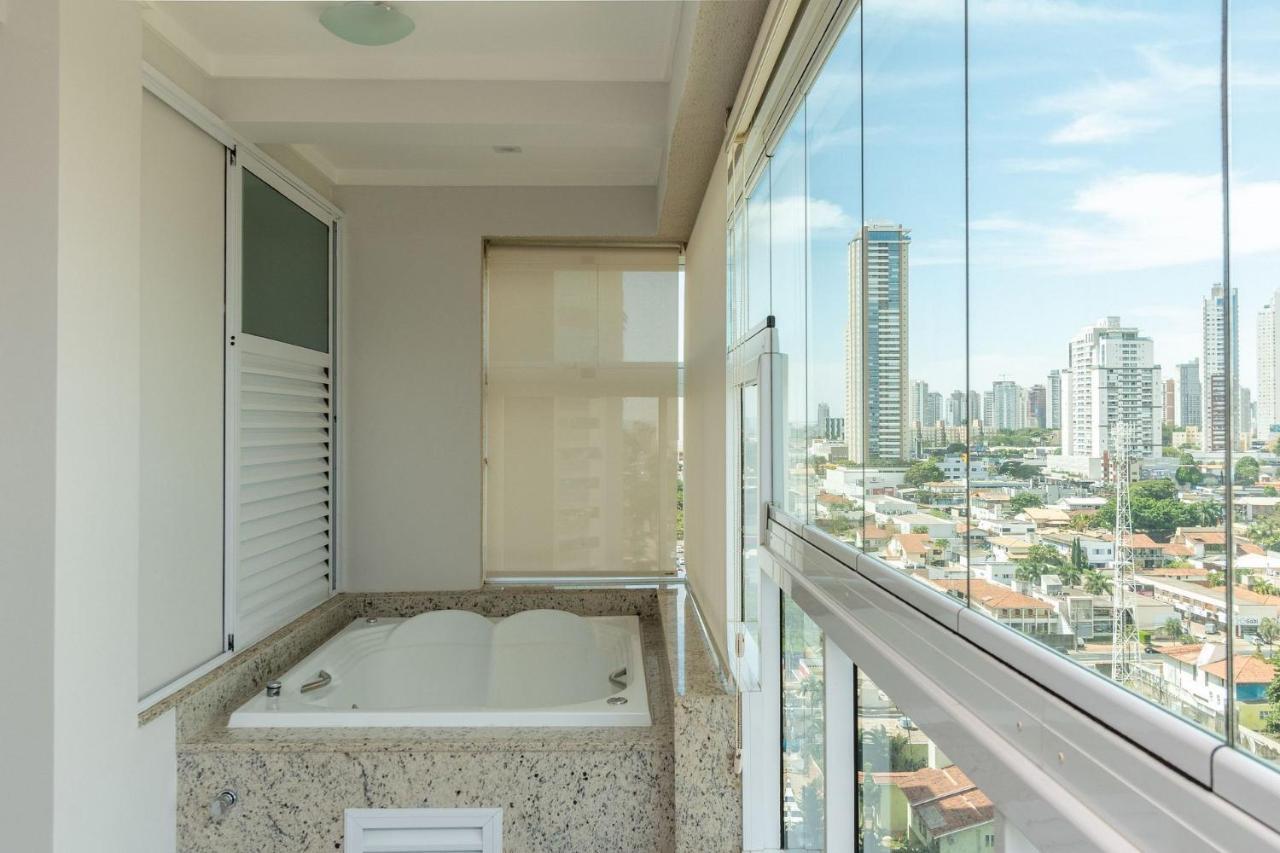 Apartamento De 1 Quarto Com Vista Para O Parque Vaca Brava E Com Jacuzzi No Setor Bueno - El1802 Goiânia Buitenkant foto