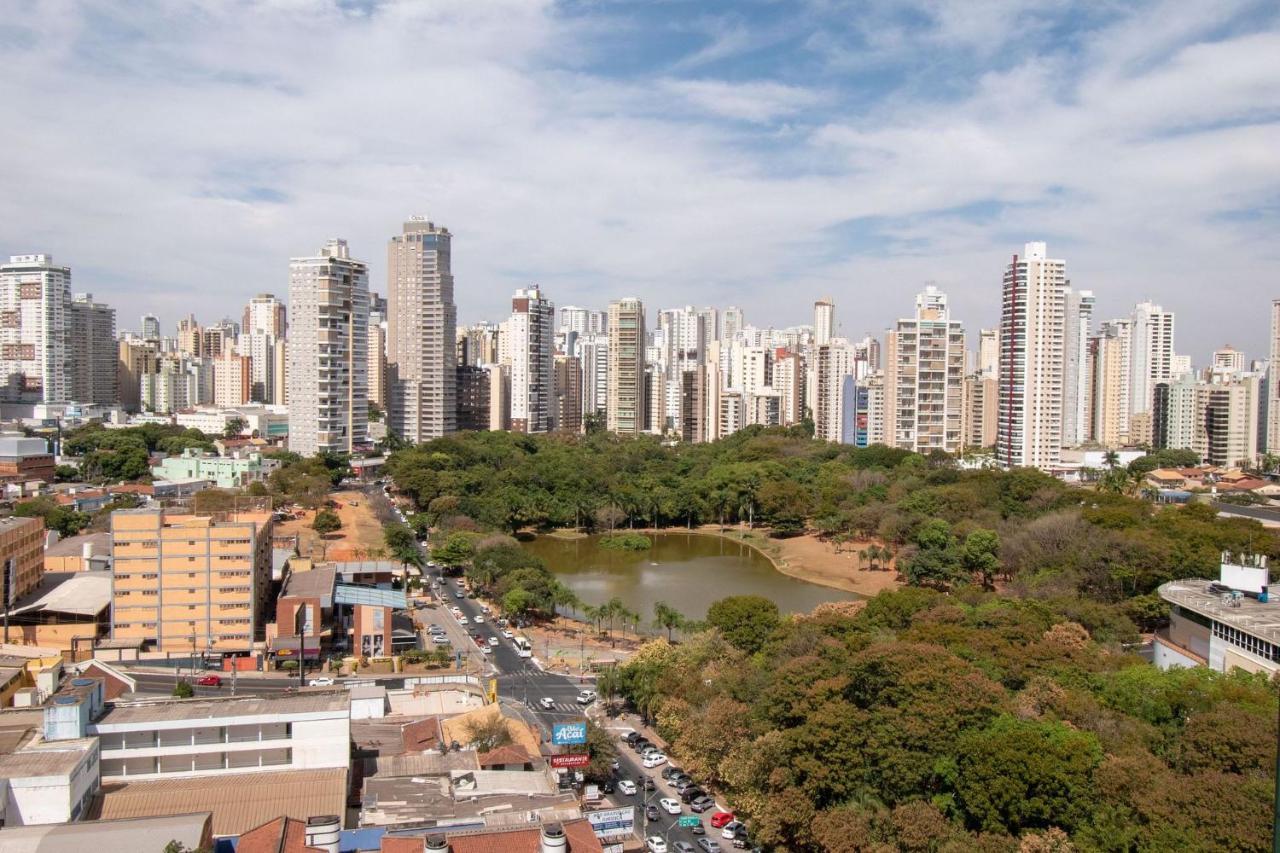 Apartamento De 1 Quarto Com Vista Para O Parque Vaca Brava E Com Jacuzzi No Setor Bueno - El1802 Goiânia Buitenkant foto