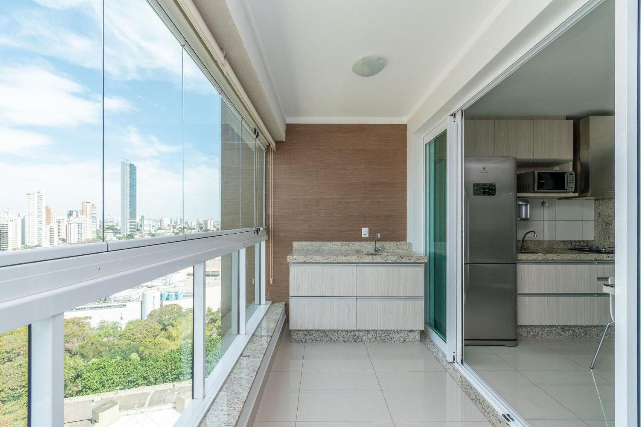 Apartamento De 1 Quarto Com Vista Para O Parque Vaca Brava E Com Jacuzzi No Setor Bueno - El1802 Goiânia Buitenkant foto