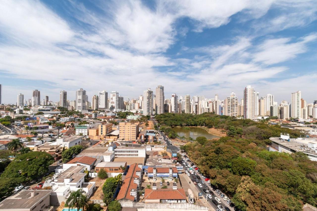 Apartamento De 1 Quarto Com Vista Para O Parque Vaca Brava E Com Jacuzzi No Setor Bueno - El1802 Goiânia Buitenkant foto