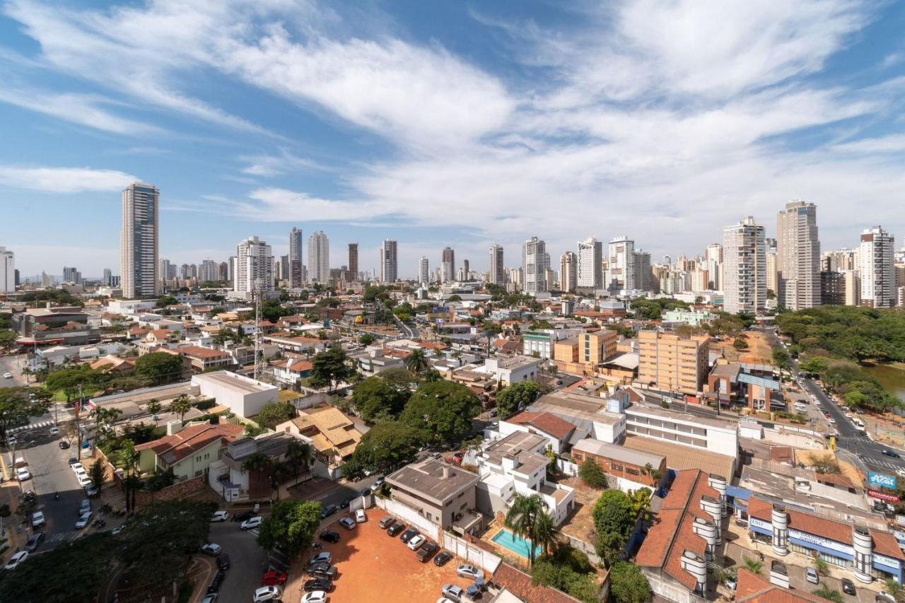 Apartamento De 1 Quarto Com Vista Para O Parque Vaca Brava E Com Jacuzzi No Setor Bueno - El1802 Goiânia Buitenkant foto