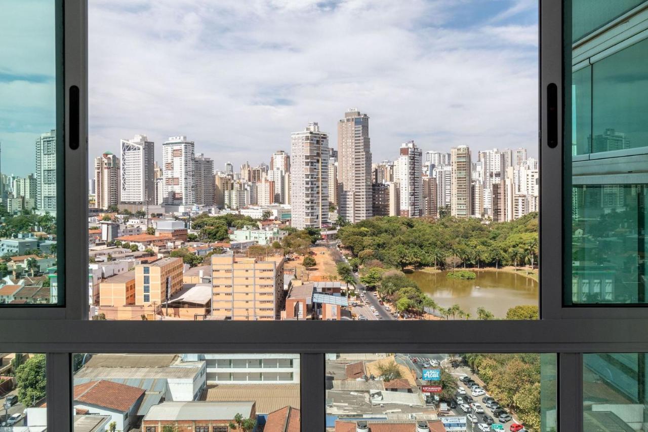 Apartamento De 1 Quarto Com Vista Para O Parque Vaca Brava E Com Jacuzzi No Setor Bueno - El1802 Goiânia Buitenkant foto