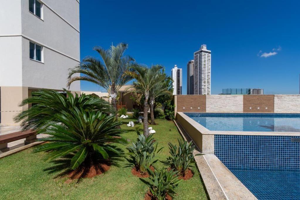 Apartamento De 1 Quarto Com Vista Para O Parque Vaca Brava E Com Jacuzzi No Setor Bueno - El1802 Goiânia Buitenkant foto